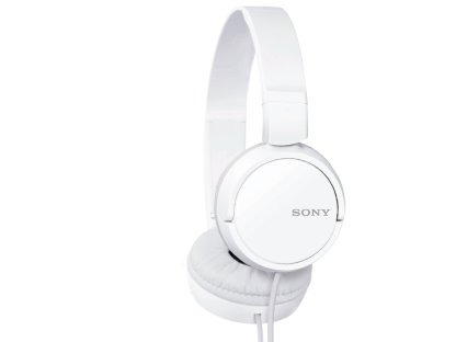SONY sluchátka MDR-ZX110 bílé (MDRZX110W.AE)