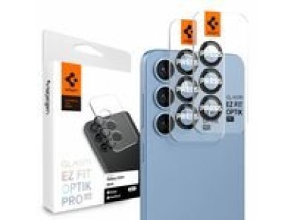 SPIGEN Glass tR EZ Fit Optik Pro HD tvrzené sklo pro Samsung Galaxy S25+ 2ks černá (AGL09088)