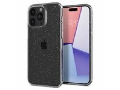 SPIGEN Liquid Crystal Glitter ochranný kryt pro Apple iPhone 15 Pro crystal quartz (ACS06701)