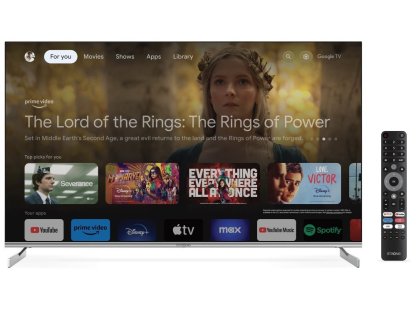 STRONG SMART QLED TV 50" SRT50UF8733 - UHD, 3840x2160, DVB-T2/C/S2, H.265/HEVC, 3x HDMI, 2x USB, Wi-Fi, LAN, ANDROID 11 (SRT50UF8733)