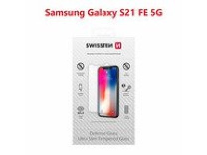 SWISSTEN ochranné temperované sklo 2.5D pro SAMSUNG GALAXY S21 FE 5G (74517917)