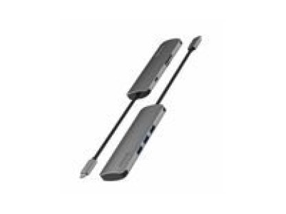 SWISSTEN USB-C HUB 6-IN-1 ALUMINIUM (44040102)