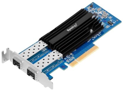 SYNOLOGY E10G30-F2 Vysokorychlostní přídavná karta se dvěma porty 10GbE SFP+ pro Synology NAS