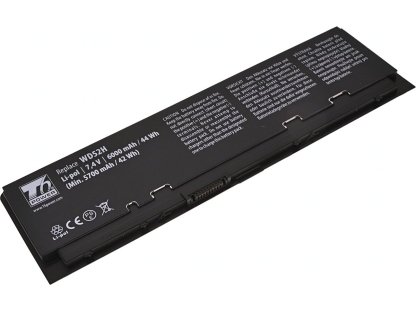 T6 Power Baterie Dell Latitude E7240, E7250, 6000mAh, 44Wh, 4cell, Li-pol (NBDE0146)