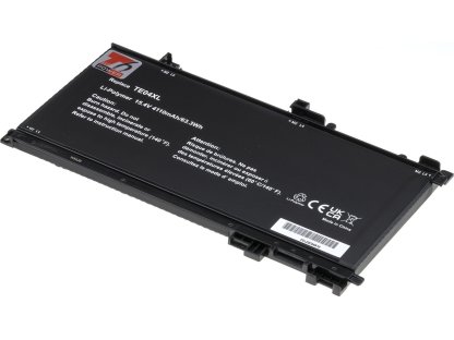 T6 Power Baterie HP Pavilion 15-bc200, 15-dp0000, Omen 15-ax200, 4110mAh, 63Wh, 4cell, Li-pol (NBHP0139)
