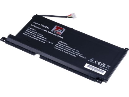 T6 Power Baterie HP Pavilion Gaming 15-dk0000, 15-ec0000, 4545mAh, 52,5Wh, 3cell, Li-pol (NBHP0197)