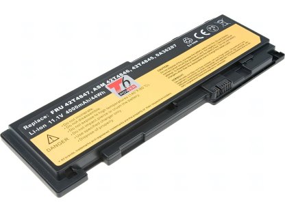 T6 Power Baterie Lenovo ThinkPad T420s, ThinkPad T430s, 4000mAh, 44Wh, 6cell (NBIB0103)