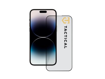 TACTICAL Glass 5D pro Apple iPhone 14 Pro Max Black (8596311188633)