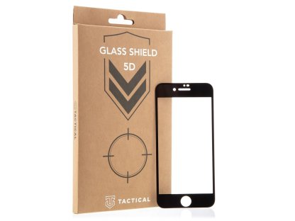 TACTICAL Glass Shield 5D pro Apple iPhone 7  8  SE2020 černá (8596311111037)