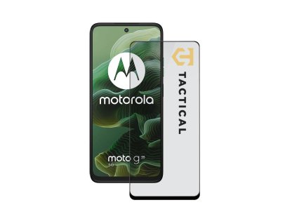Tactical Glass Shield 5D sklo pro Motorola G35 Black (8596311263590)