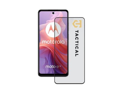 Tactical Glass Shield 5D sklo pro Motorola Moto E14 Black (8596311256639)