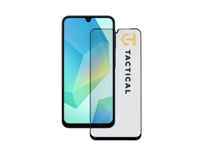 TACTICAL Glass Shield 5D sklo pro Samsung Galaxy A16 5G Black (8596311264542)