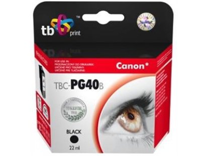 TB kompatibilní cartridge Canon, PG-40, Black,(TBC-PG40B)
