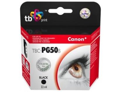 TB kompatibilní cartridge CANON PG-50,black, (TBC-PG50B)