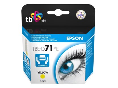 TB kompatibilní cartridge Epson T0714,yellow,(ERTBCZET714)