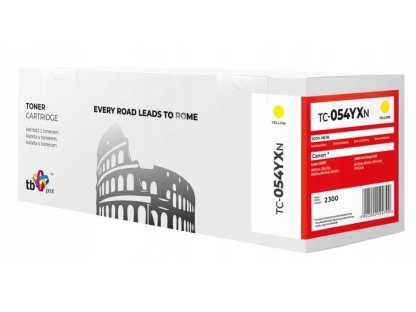 TB kompatibilní toner Canon 054HY, yellow (TC-054YXN)