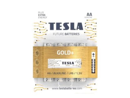 TESLA AA GOLD+ alkalická - 4 ks, ND (1099137206)