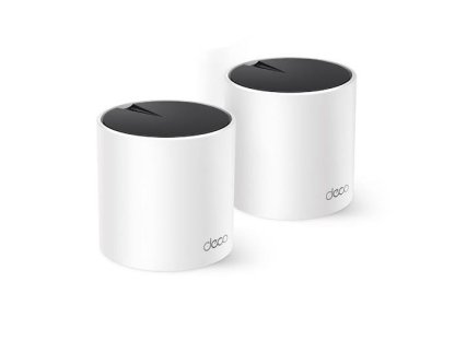 TP-LINK Deco X55(2-pack) - AX3000 Wi-Fi 6 Mesh systém pro pokrytí celé domácnosti - HomeShield - (2-pack) (Deco X55(2-pack))
