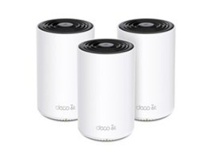 TP-LINK Deco XE75(3-pack) - AXE5400 třípásmový Meshový Wi-Fi 6E systém pro chytré domácnosti, HomeShield (3-pack) (Deco XE75(3-pack))