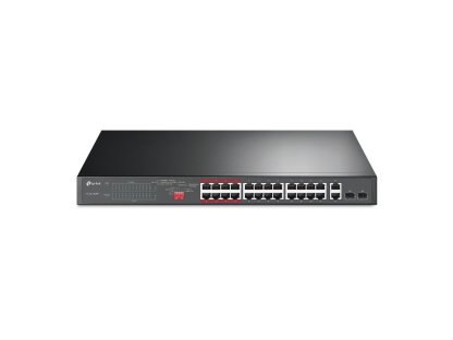 TP-LINK TL-SL1226P 24xFE POE+ 250W 2xGb 2xSFP CCTV switch (TL-SL1226P)