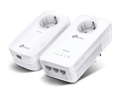TP-LINK TL-WPA8631P KIT, sada adaptéru AV1300 Gigabit Passthrough Powerline AC Wi-Fi (TL-WPA8631P KIT)