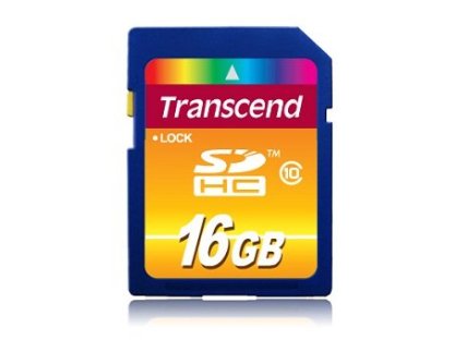 Transcend 16GB SDHC Class 10 (TS16GSDHC10)