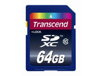 TRANSCEND 64GB SDXC class10 (TS64GSDXC10)