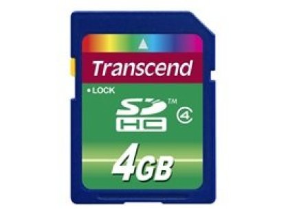TRANSCEND SDHC Class 4 4GB