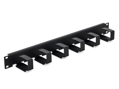 Triton 19" vyvazovací panel 1U, 6 x vyvazovací háek 70 x 27 mm (RAB-VP-X23-A1)