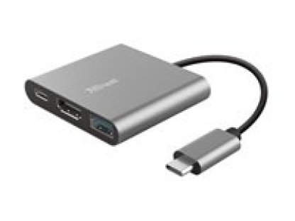TRUST DALYX 3-IN-1 USB-C ADAPTER (23772)