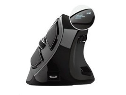 TRUST ergonomická myš Voxx Rechargeable Ergonomic Wireless Mouse (23731)