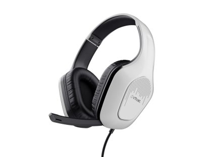 Trust GXT 415PS ZIROX - Stereo/Jack/Drát/Bílá (24993)
