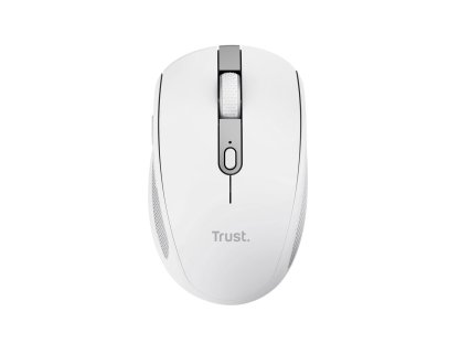Trust Ozaa - Kancelářská/Optická/Pro praváky/3 200 DPI/USB+BT/Bílá (24933)