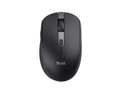 Trust Ozaa - Kancelářská/Optická/Pro praváky/3 200 DPI/USB+BT/Černá (24819)