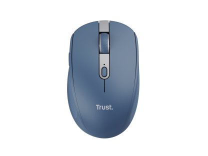 Trust Ozaa - Kancelářská/Optická/Pro praváky/3 200 DPI/USB+BT/Modrá (24934)