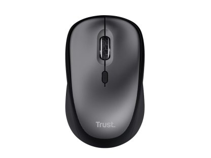TRUST YVI+ - Kancelářská/Optická/Pro praváky/1 600 DPI/Bezdrátová USB/Černá (24549)