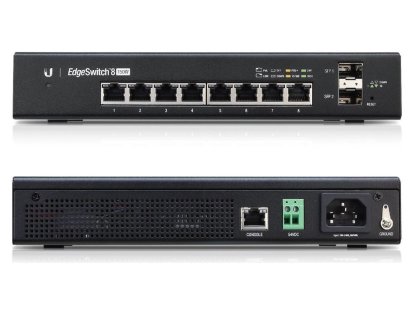 UBIQUITI EdgeSwitch 8 - Přepínač L3 řízený (ES-8-150W)