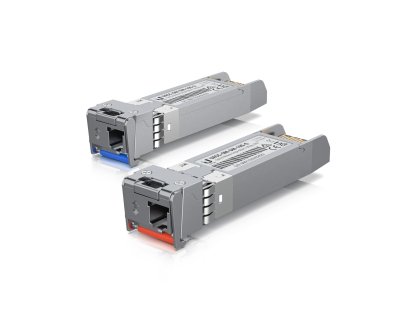 UBIQUITI UACC-OM-SM-10G-S-20 (UF-SM-10G-S-20) - Bidirectional Single-Mode Modul, U Fiber, 10G SPF+, LC, 10 km (20-pack) (UACC-OM-SM-10G-S-20)