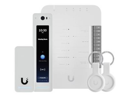 UBIQUITI UniFi Access G2 Starter Kit Professional - Sada, 1x rozbočovač, 1x čtecka G2 Pro, 1x čtecka G2, 2x čip (UA-G2-SK-Pro)