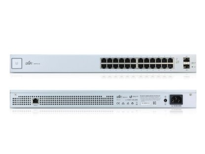 UBNT UniFiSwitch US-24 24Gb,2xSFP, no PoE (US-24)