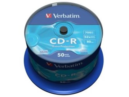 VERBATIM CD-R 700MB 52x spindl 50ks (43351)
