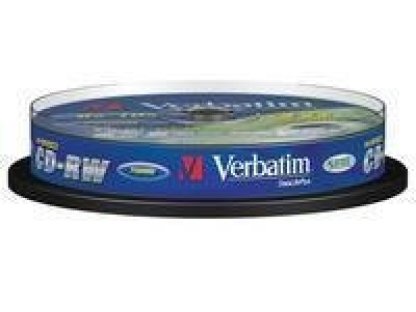 VERBATIM CD-RW 700MB 12x spindl 10ks (43480)