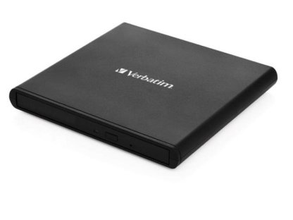 VERBATIM Externí CD/DVD Slimline vypalovacka USB 2.0 (53504)