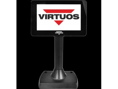 VIRTUOS 7" LCD barevný zákaznický displej Virtuos SD700F, USB, cerný (EJG1007)