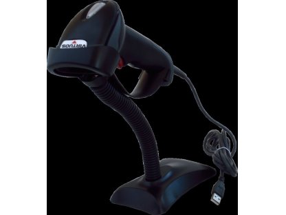 VIRTUOS laserová čtečka HT-900A, USB (emulace klávesnice/RS232), černá