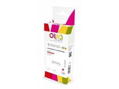 WECARE ARMOR ink kompatibilní s CANON CLi-571XLM, červená/magenta (K20707W4)