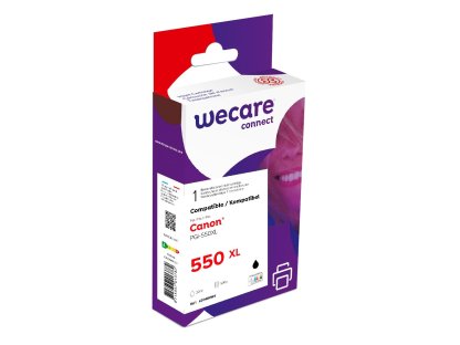 WECARE ARMOR ink kompatibilní s CANON PGi-550XLBK,černá/black pigm. (K20480W4)