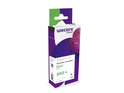 WECARE ARMOR ink kompatibilní s EPSON C13T02H240,modrá/cyan (K12724W4)