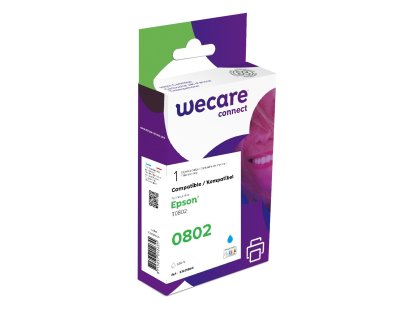 WECARE ARMOR ink kompatibilní s EPSON C13T08024011,modrá/cyan (K12319W4)