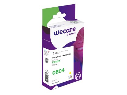 WECARE ARMOR ink kompatibilní s EPSON C13T08044011,žlutá/yellow (K12323W4)